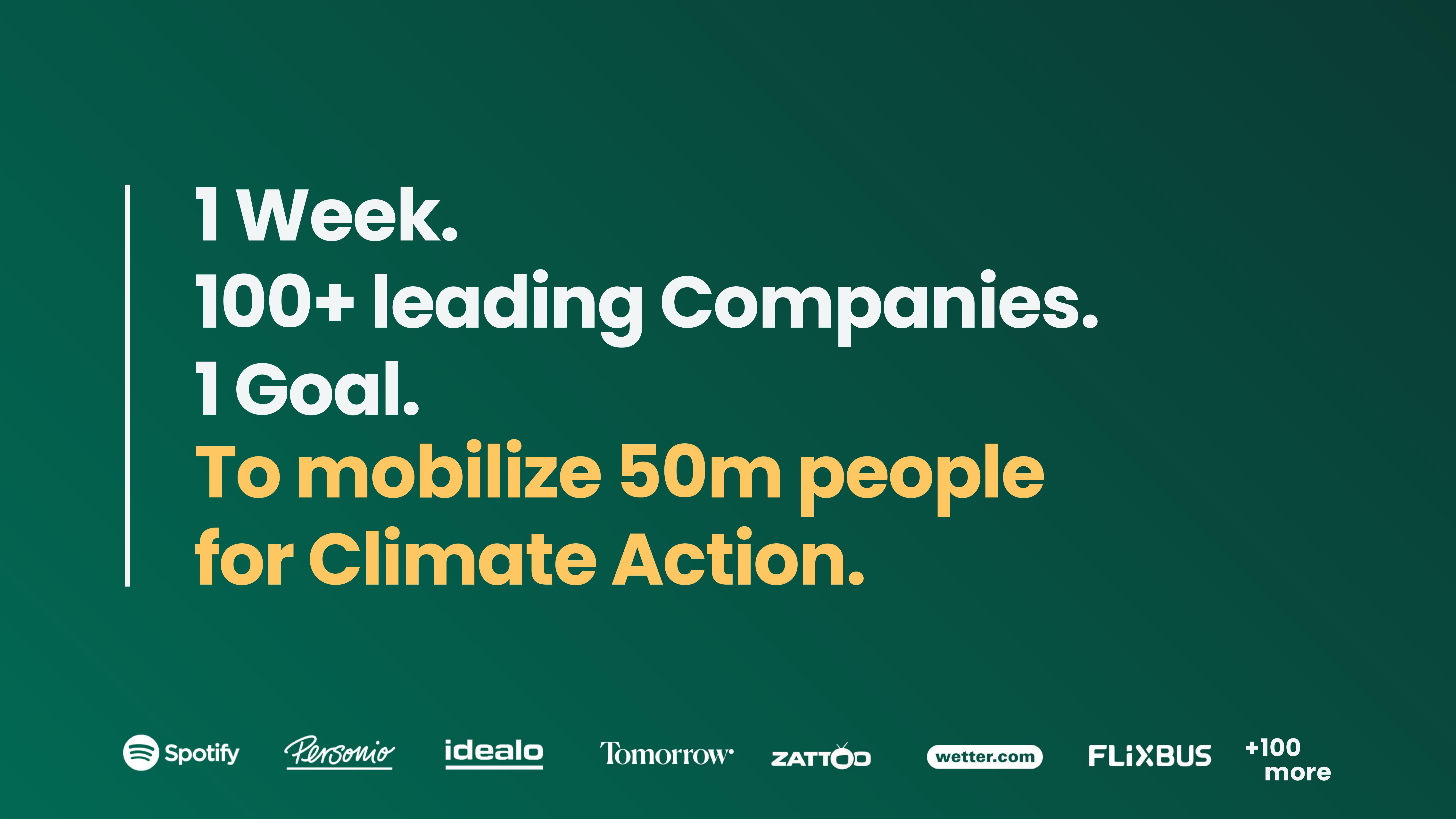 leaders for climate action campaign 2021